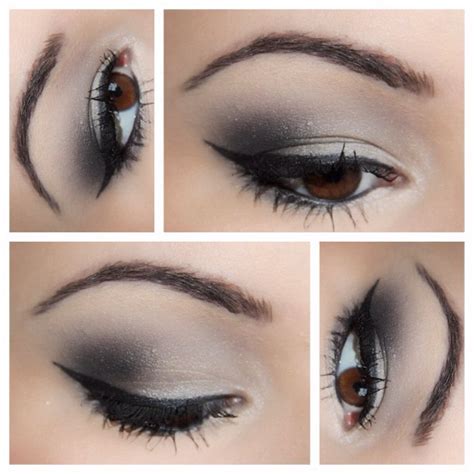 Guest Post Silver Smokey Eye Tutorial Makeup And Macaroons