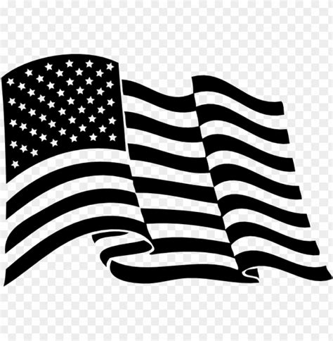 american flag clip art at clker waving american flag vector black and white png image with