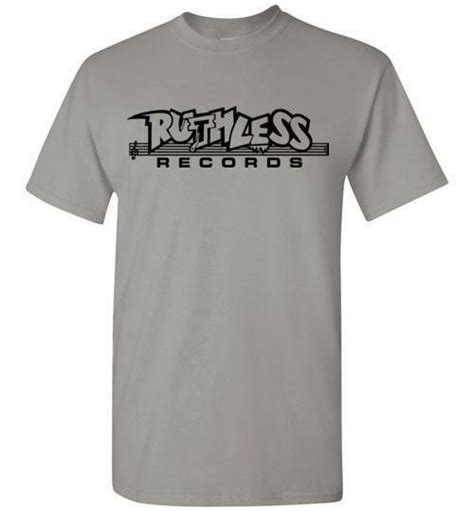 Ruthless Records Logo T Shirt Funny Cotton Tee Vintage T For Men