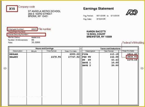 Fillable Printable Pay Stub Template Free Printable Templates