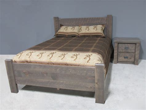 Woodland creek offers a large selection of unique bedroom furniture with designs ranging from rustic to modern. Grey Barnwood Log Cabin Furniture - Generation Log Furniture