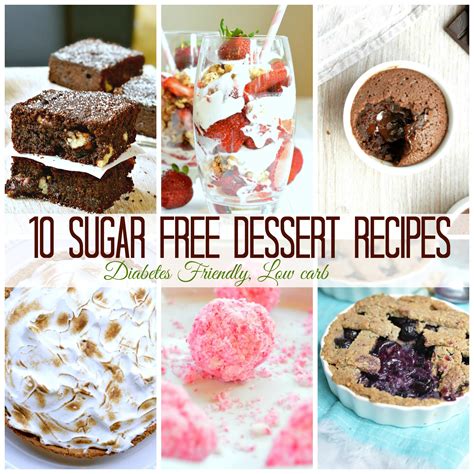 Search recipes by category, calories or servings per recipe. 10 Sugar Free Dessert for diabetics - Sweetashoney