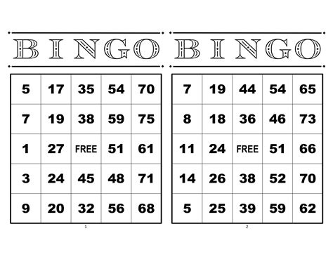 1000 bingo cards pdf download 2 per page instant printable etsy bingo cards custom bingo
