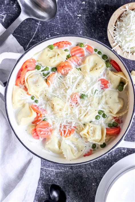 Vegetable Tortellini Soup Lolo Home Kitchen