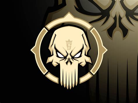 Skull Annihilator Mascot Logo By Arzuka On Dribbble