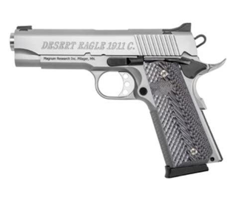Magnum Research Desert Eagle 1911 C Model 45acp 43 Barrel Stainless