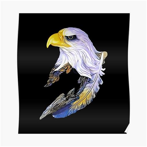 Bald Eagle Art Poster For Sale By Skyviper Redbubble