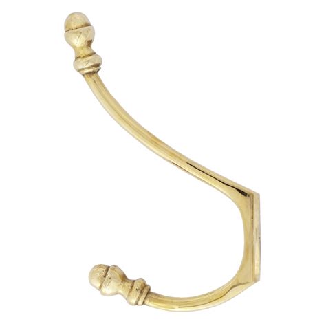 Rated 5 out of 5 by decj from brass cabin hook 75mm i'm hooked on this product. Polished Brass 6 1/2" Hat & Coat Hook - Period Home Style