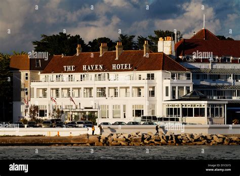 The Haven Hotel Sandbanks Poole Harbour Dorset England Stock Photo