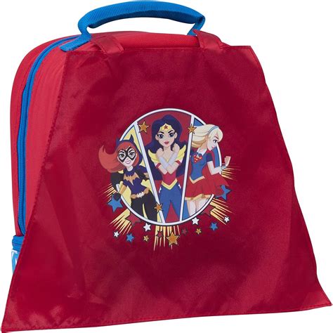 Dc Superhero Girls Wonder Woman Lunch Box With Cape