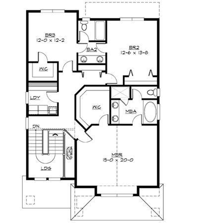 Search below for house plans with detached garage. Plan 23270JD: Narrow Craftsman with Drive-Under Garage ...