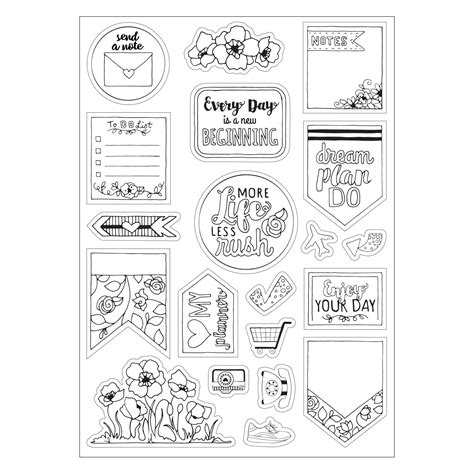 Stickers For Coloring Coloring Pages