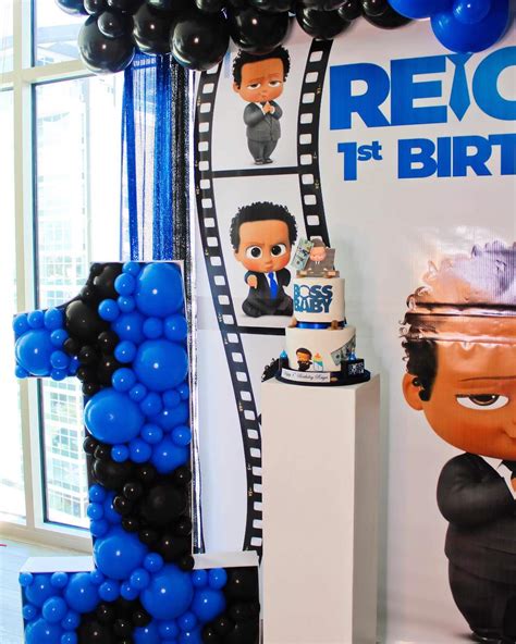 Boss Baby Birthday Party Ideas Photo 6 Of 6 Catch My Party