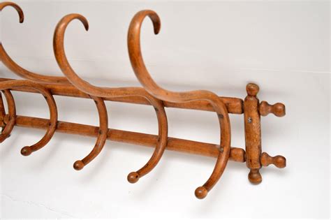 Antique Bentwood Wall Mounting Coat Hat Rack At 1stdibs Bent Wood