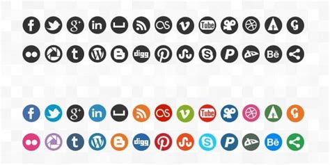 Round Facebook Icon Vector 421547 Free Icons Library