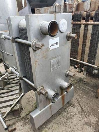 Used Alfa Laval A10 Bmc Plate Heat Exchanger For Sale In Retford