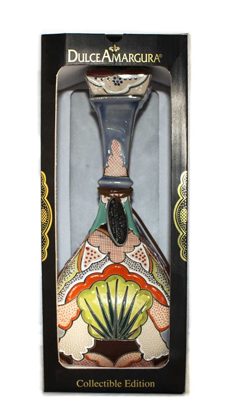 Intense amber color, copper and orange. Dulce Amargura Tequila Extra Anejo Collectible Edition 1li ...