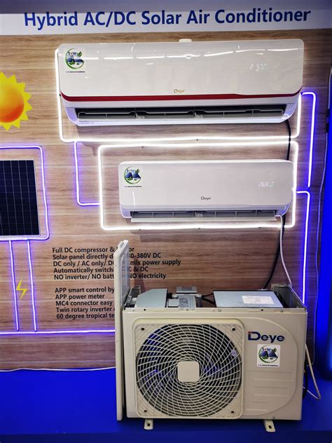Deye Attended 14th Snec Exhibition Solar Air Conditioner