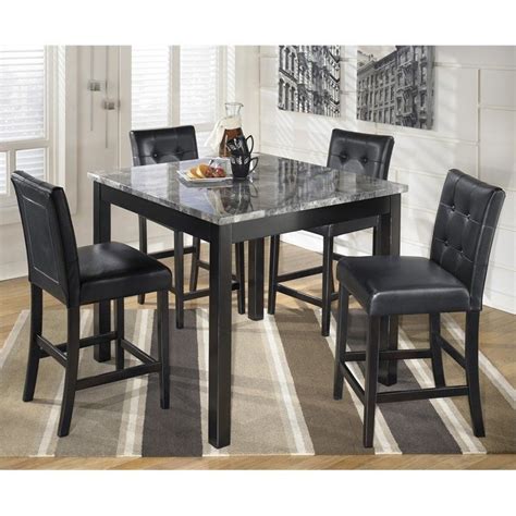 Be the first to review this product ask a question (1 question) $364.99. Ashley Furniture Maysville 5 Piece Square Counter Table ...