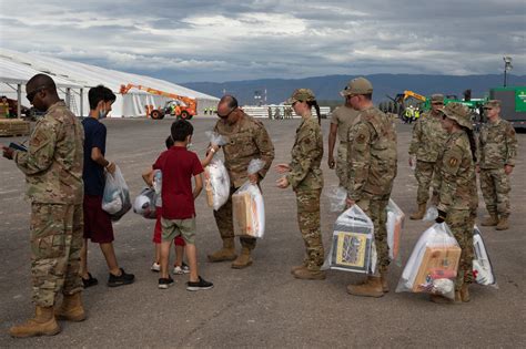 Task Force Holloman Sets Up Sustains Support For Afghan Refugees