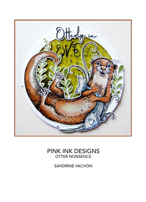 Pink Ink Designs A5 Clear Stamp Set Otter Nonsense Michaels