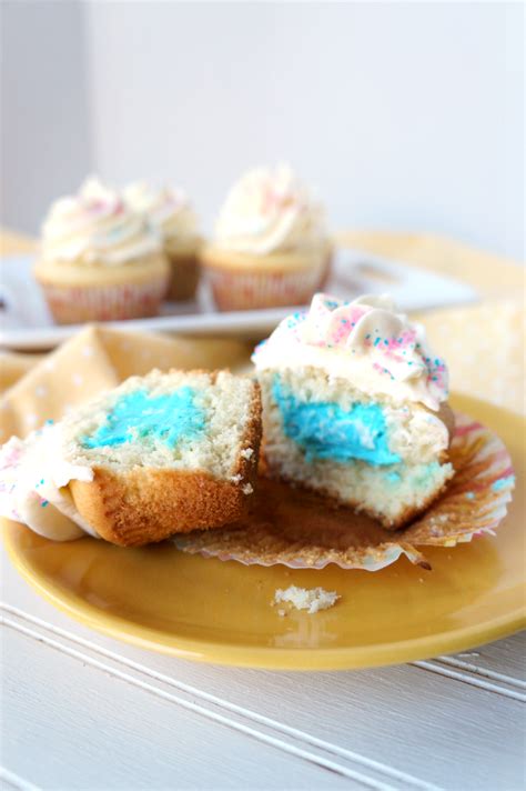 Simple Gender Reveal Cupcakes The Baking Fairy