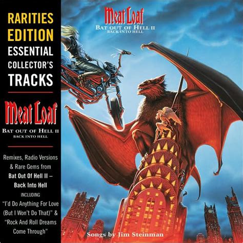 Meat Loaf Bat Out Of Hell Ii Back Into Hell Rarities Edition