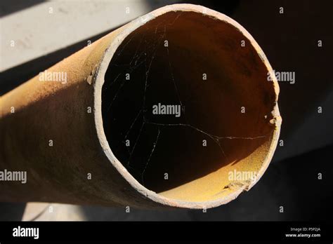 Rusty Steel Pipe Stock Photo Alamy