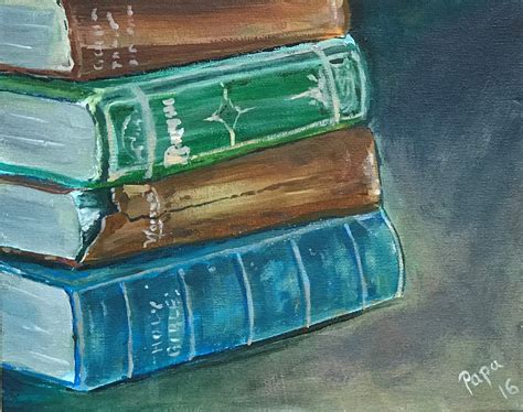 Acrylic Painting Books Painted Books Painting Acrylic Painting