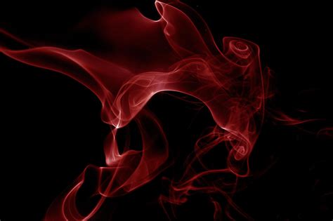 Black Red Smoke Wallpaper 4k 101332