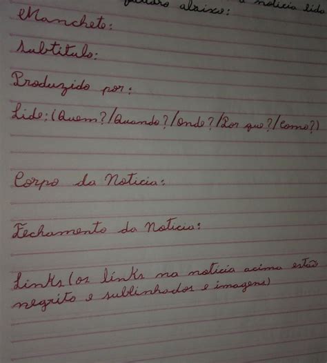 Preencha O Quadro De Acordo Com O Texto Lido
