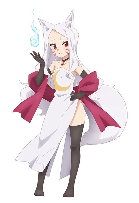 Shiro Va Maaya Uchida From Anime Sewayaki Kitsune No Senko San The Helpful Fox Senko San