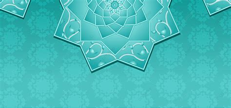 Blue Islamic Banner Background Culture Religious Vector Background