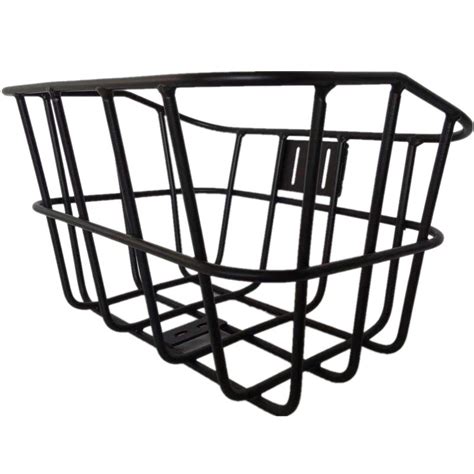 Fashion Front Aluminum Alloy Bicycle Basket With Fittings Pf Bicycle