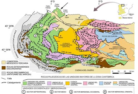 Structural Geology Structural Geology In Cabo Peñas Asturias Spain