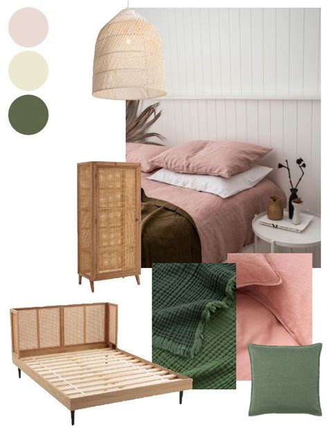 Modern pink and green bedrooms. PINK & GREEN BEDROOM SCHEME | Pink green bedrooms, Green ...