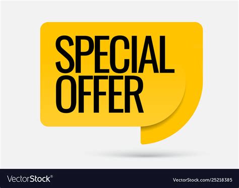 Sale Special Offers Discount With Price Is Vector Image
