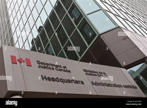Ottawa Department Of Justice Canada Headquarters Stock Photo Alamy