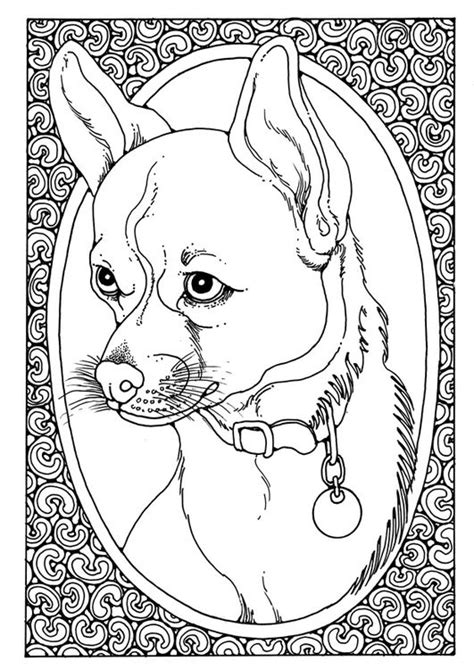 The animal kingdom is manifold and each of the animals is in its own way unique. Coloring page portrait of dog | Animal coloring books, Horse coloring pages, Dog coloring page