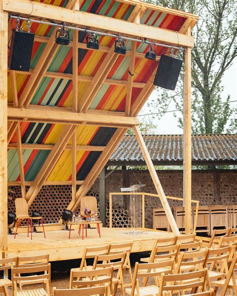 Colourful Outdoor Stage Appears In The Charleston Countryside Outdoor