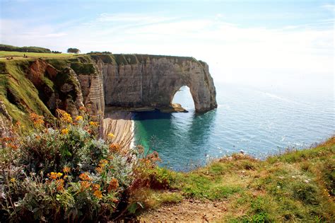 The Gorgeous Chalk Cliffs Of Étretat, Normandy