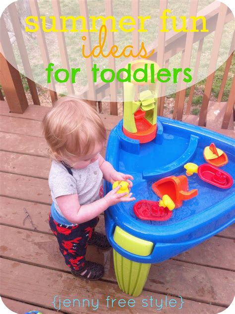 Jenny Free Style Summer Fun Ideas For Toddlers
