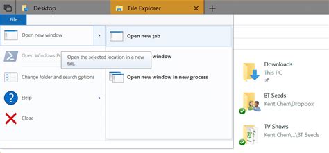 How To Use New Tabs In File Explorer In Windows 10 Next Of Windows