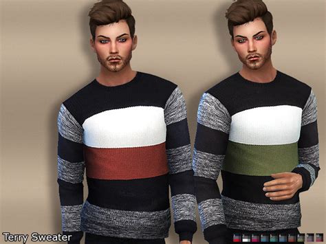 Terry Sweater By Pinkzombiecupcakes At Tsr Sims 4 Updates