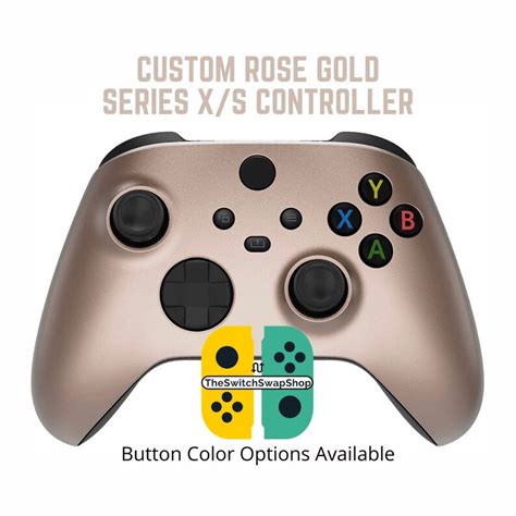 Xbox Series Xs Custom Rose Gold Controller Etsy