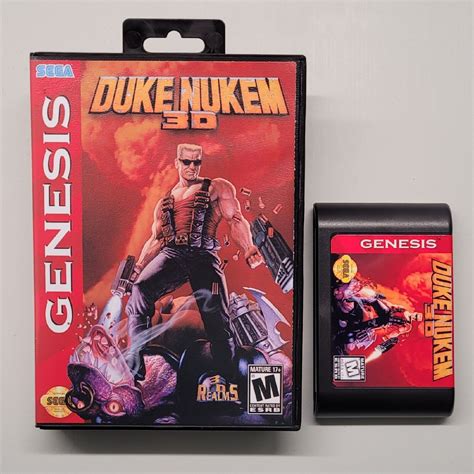 Duke Nukem 3d For The Sega Genesis Case And Artwork Ideal Ijl