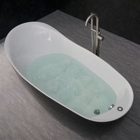 We always prioritize the customer interests in all cases. Batts 67" x 32" Freestanding Air Bathtub | Refinish ...