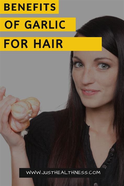 Potential benefits include the following: Benefits Of Garlic For Hair #Hair #Haircare #Hairgrowth # ...