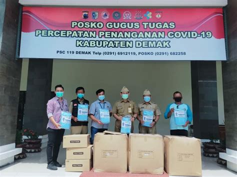 Djarum Foundation Bantu Apd Dan Masker Di Demak Bkpp Kabupaten Demak