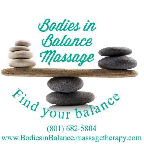 Bodies In Balance Massage Massage Therapy 920 West Heritage Park Blvd Layton Ut Phone
